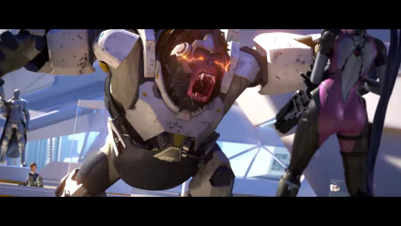 Winston (Overwatch) video game Overwatch HD Desktop Wallpaper | Background Image