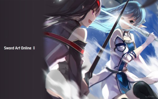 Anime Sword Art Online II Sword Art Online Yuuki Konno Asuna Yuuki HD Wallpaper | Background Image