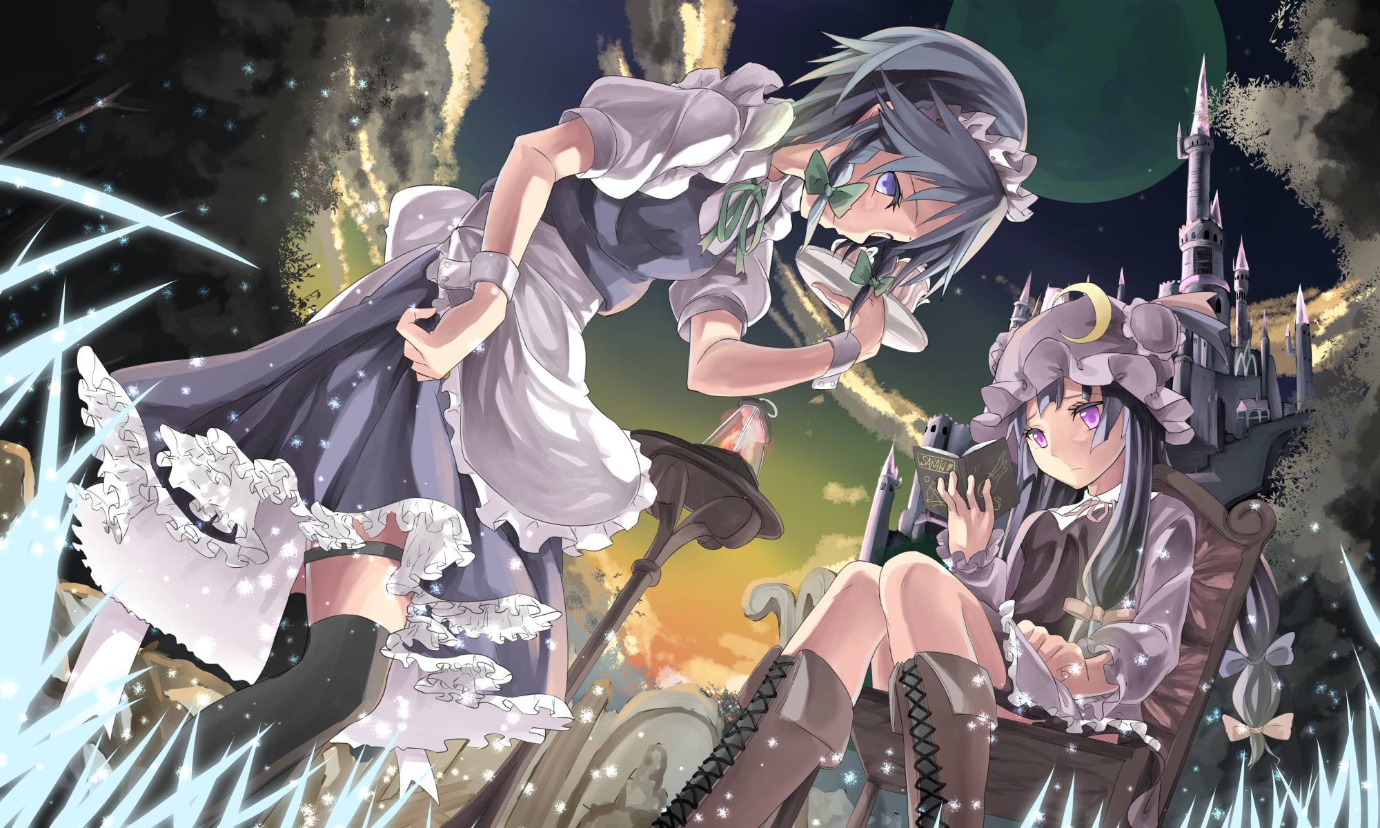 Touhou Hd Wallpaper Background Image 2000x1200 Id 557201 Wallpaper Abyss