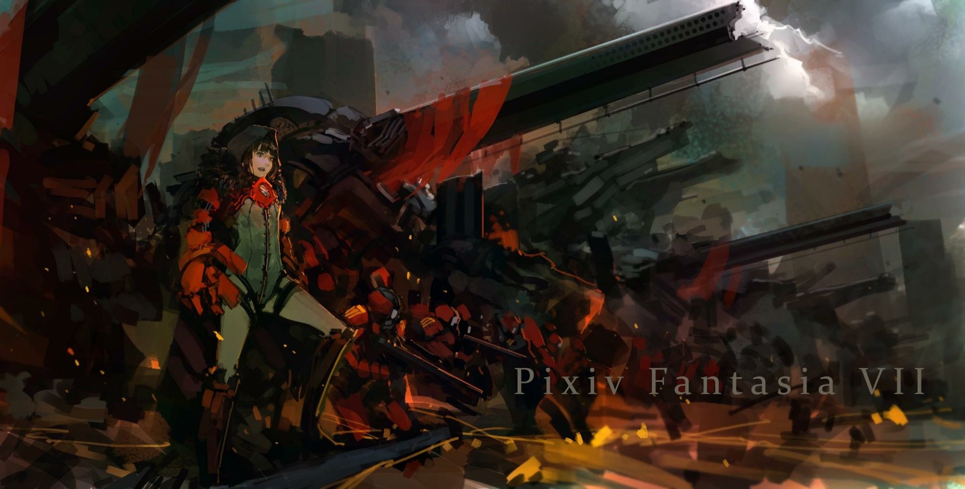 Download Anime Pixiv Fantasia Wallpaper by Blueman