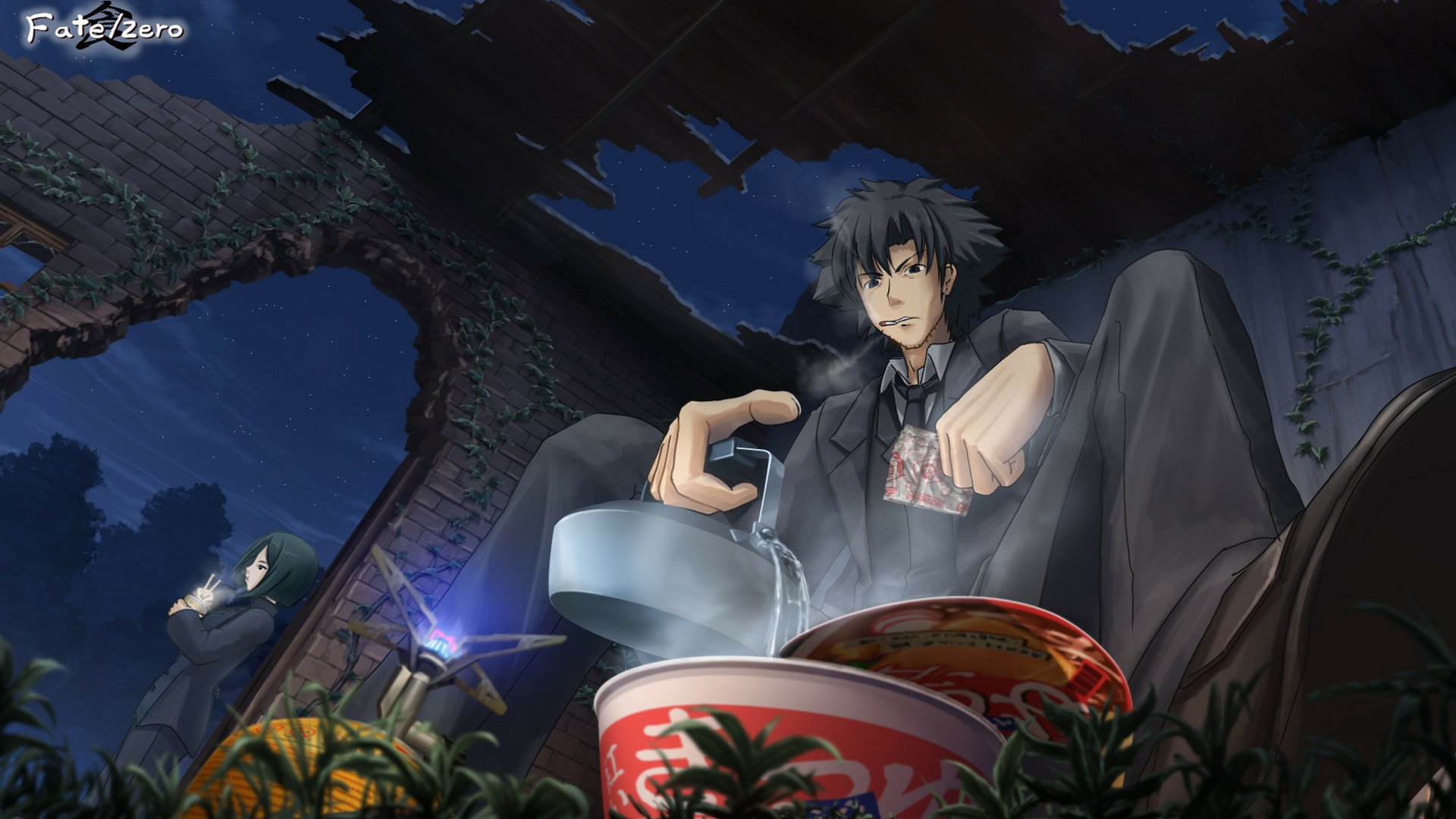 Download Maiya Hisau Kiritsugu Emiya Anime Fate/Zero HD Wallpaper