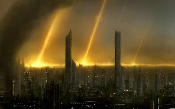Video Game EVE Online Apocalyptic Sci Fi City HD Wallpaper | Background Image