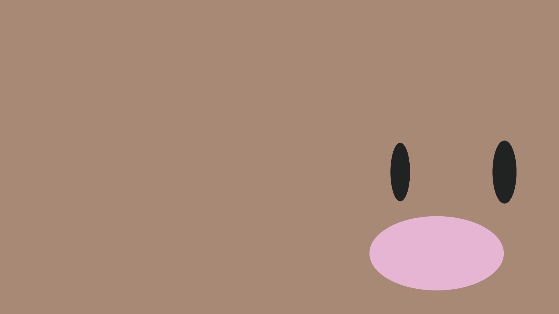 Download Minimalist Diglett (Pokémon) Video Game Pokemon Minimalist Gaming HD Wallpaper