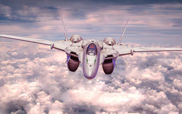 Anime Macross Frontier VF-25 Messiah Macross HD Desktop Wallpaper | Background Image