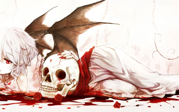 Remilia Scarlet Anime Touhou HD Desktop Wallpaper | Background Image