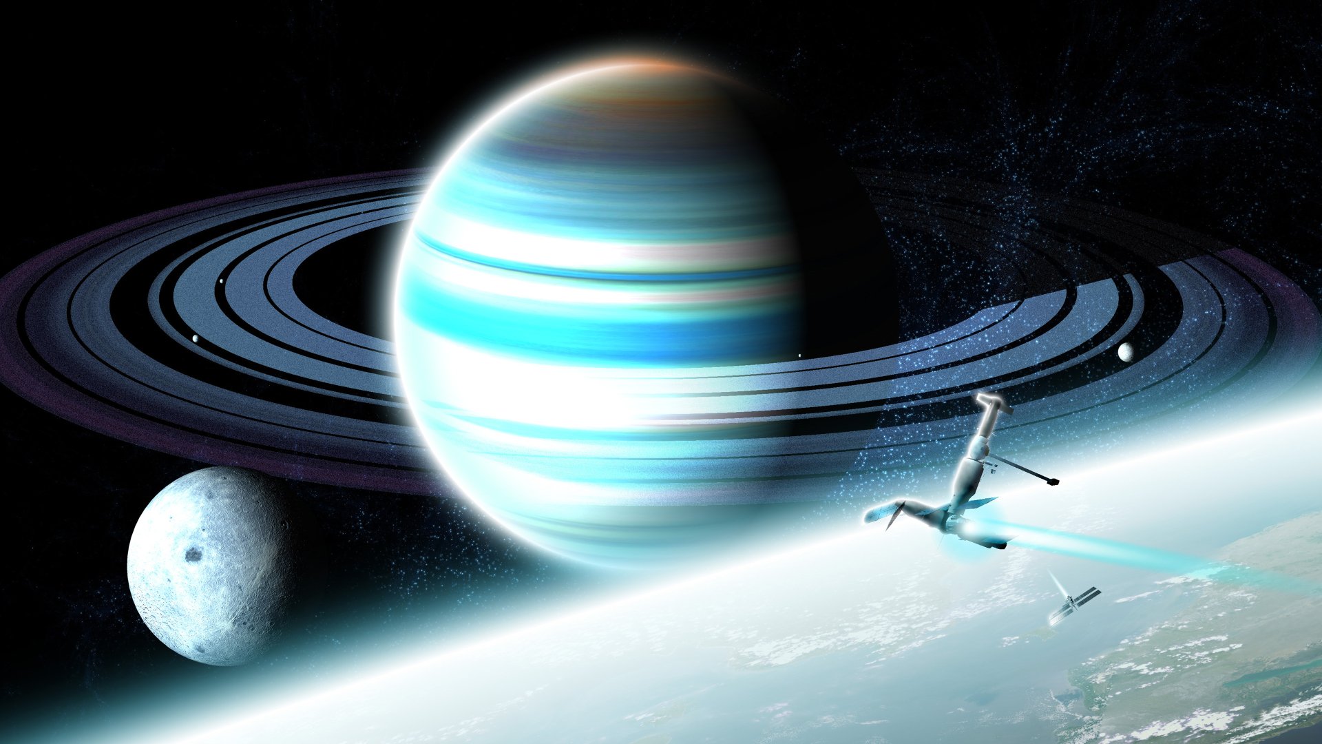 Download Sci Fi Planetary Ring 4k Ultra Hd Wallpaper 6295