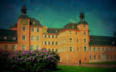 man made Schwetzingen Palace HD Desktop Wallpaper | Background Image