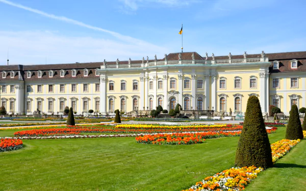 man made Ludwigsburg Palace HD Desktop Wallpaper | Background Image