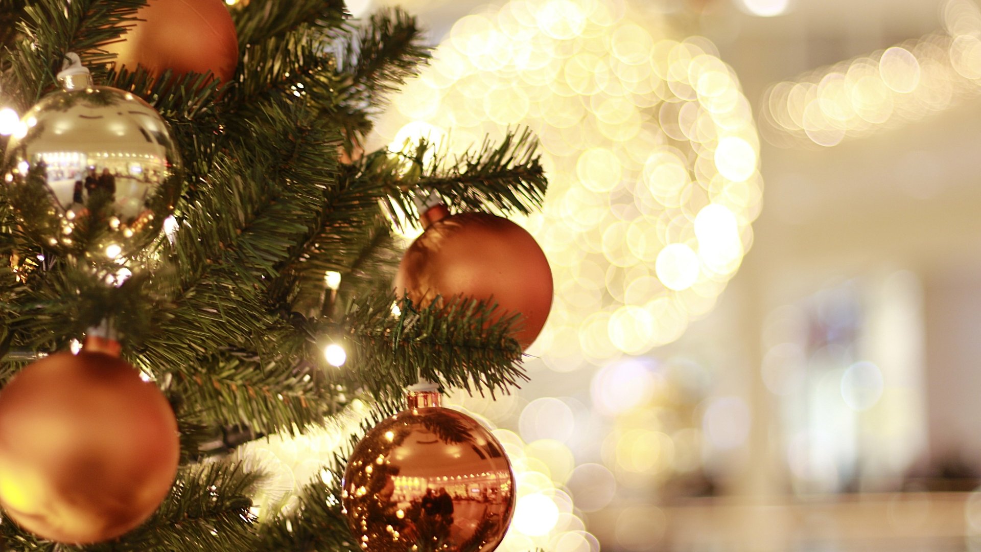 Download Light Decoration Bokeh Christmas Ornaments Holiday Christmas 