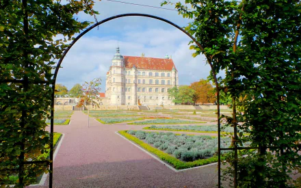 man made Güstrow Palace HD Desktop Wallpaper | Background Image