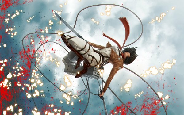 Anime Attack On Titan Mikasa Ackerman HD Wallpaper | Background Image