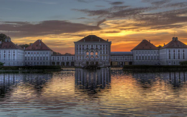 man made Nymphenburg Palace HD Desktop Wallpaper | Background Image