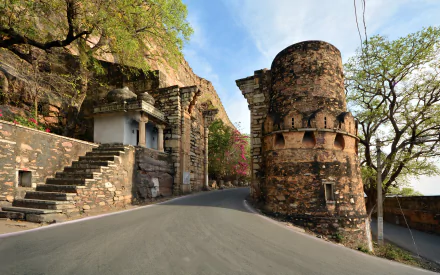 man made Chittorgarh HD Desktop Wallpaper | Background Image