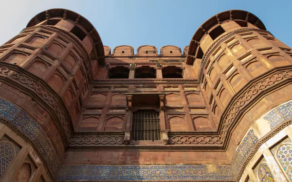 man made Agra Fort HD Desktop Wallpaper | Background Image