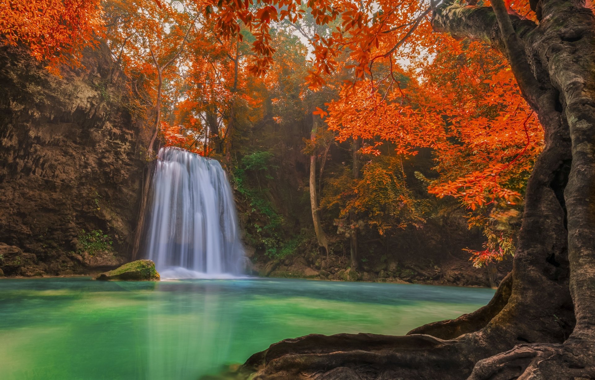 Waterfall 4k Ultra Hd Wallpaper Background Image 4500x2871 Id 7839