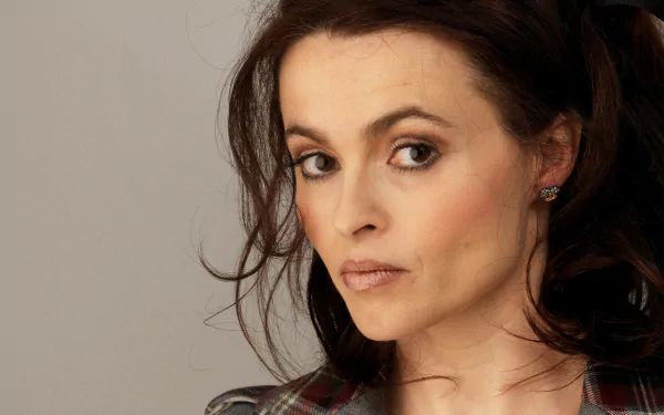 Close-up portrait of a woman from the movie The King's Speech, presented as an HD PC desktop wallpaper and background.