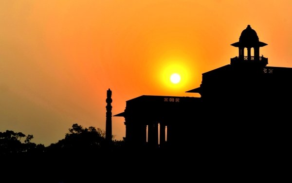 Man Made Rashtrapati Bhavan Palaces India HD Wallpaper | Background Image