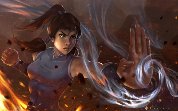Korra (The Legend Of Korra) Anime Avatar: The Legend Of Korra HD Desktop Wallpaper | Background Image