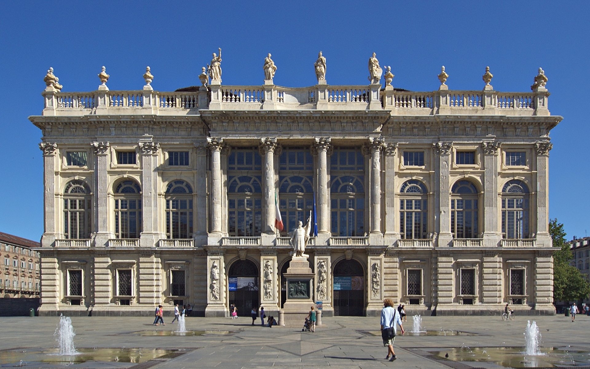Download Man Made Palazzo Madama Turin Italy HD Wallpaper