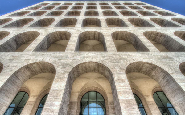 man made Square Colosseum HD Desktop Wallpaper | Background Image