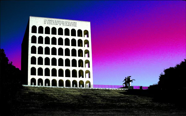 man made Square Colosseum HD Desktop Wallpaper | Background Image