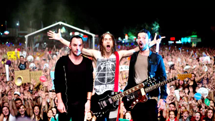 American rock band music Thirty Seconds to Mars HD Desktop Wallpaper | Background Image