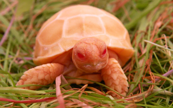 Animal Sulcata Tortoise HD Desktop Wallpaper | Background Image