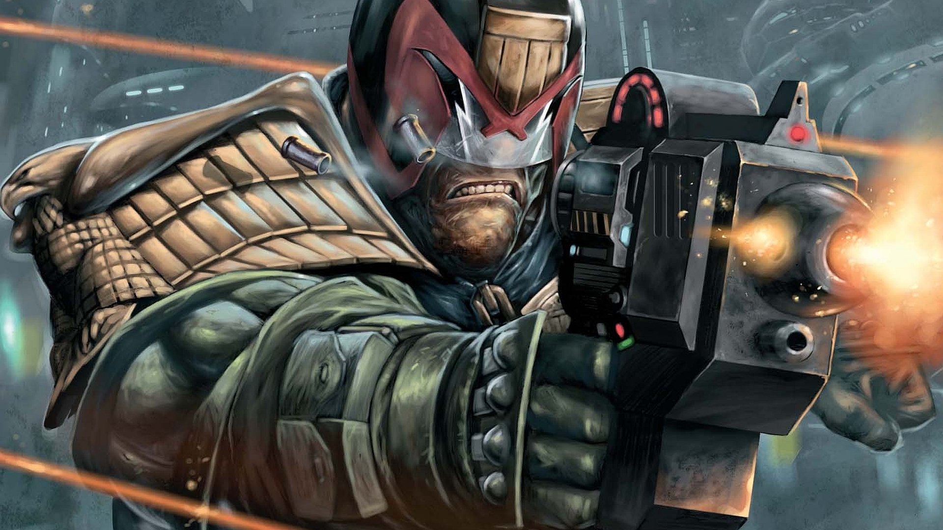 Download Judge Dredd Comic 2000 AD HD Wallpaper