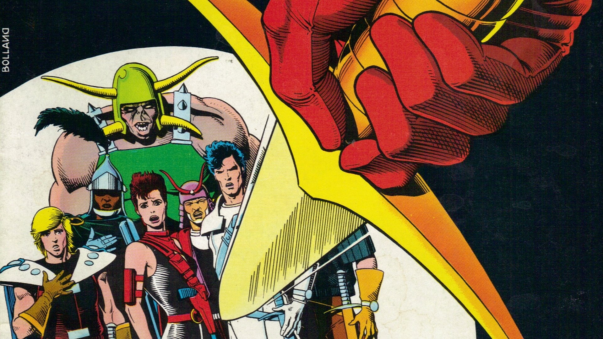 Download Comic Camelot 3000 HD Wallpaper