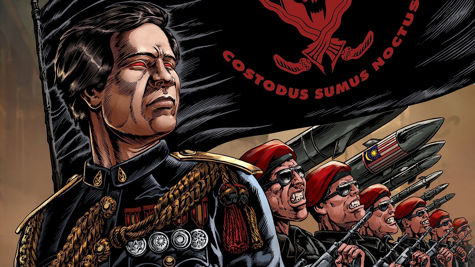 Download Comic Extinction Parade HD Wallpaper by Raulo Cáceres