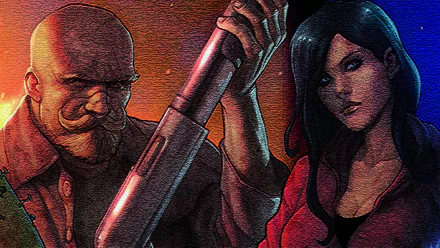 Comic Hack/Slash HD Desktop Wallpaper | Background Image