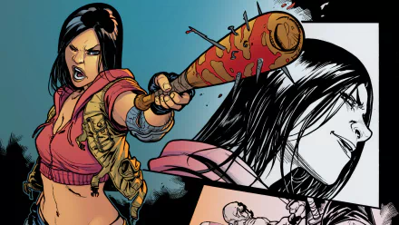Comic Hack/Slash HD Desktop Wallpaper | Background Image