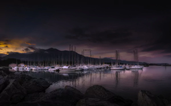 man made harbor HD Desktop Wallpaper | Background Image