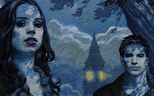 Comic Angel And Faith HD Desktop Wallpaper | Background Image