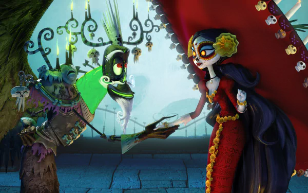 Xibalba (The Book of Life) La Muerte (The Book of Life) movie The Book of Life HD Desktop Wallpaper | Background Image