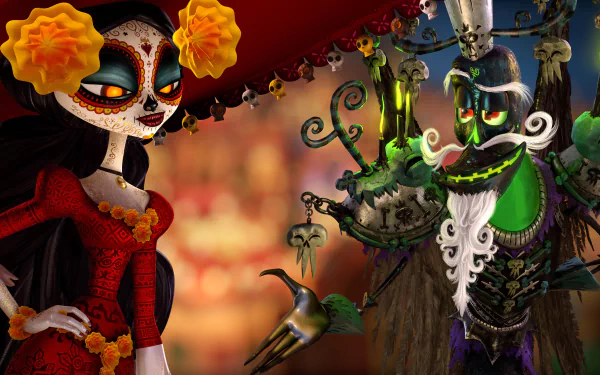Xibalba (The Book of Life) La Muerte (The Book of Life) movie The Book of Life HD Desktop Wallpaper | Background Image