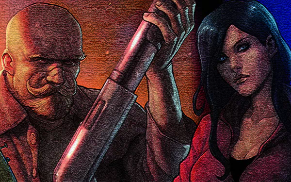 Comic Hack/Slash HD Desktop Wallpaper | Background Image
