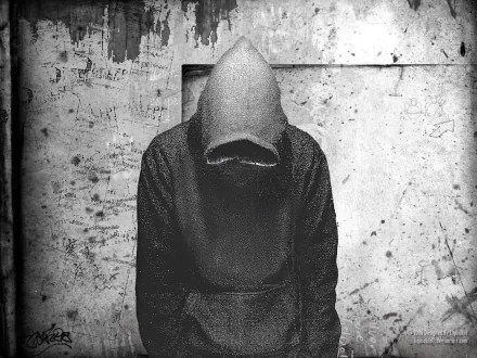 monochrome hood dark creepy HD Desktop Wallpaper | Background Image