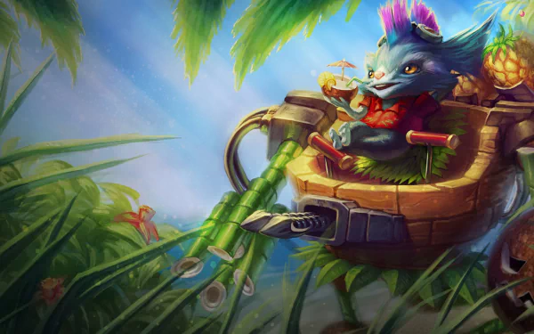 Rumble (League Of Legends) video game League Of Legends HD Desktop Wallpaper | Background Image
