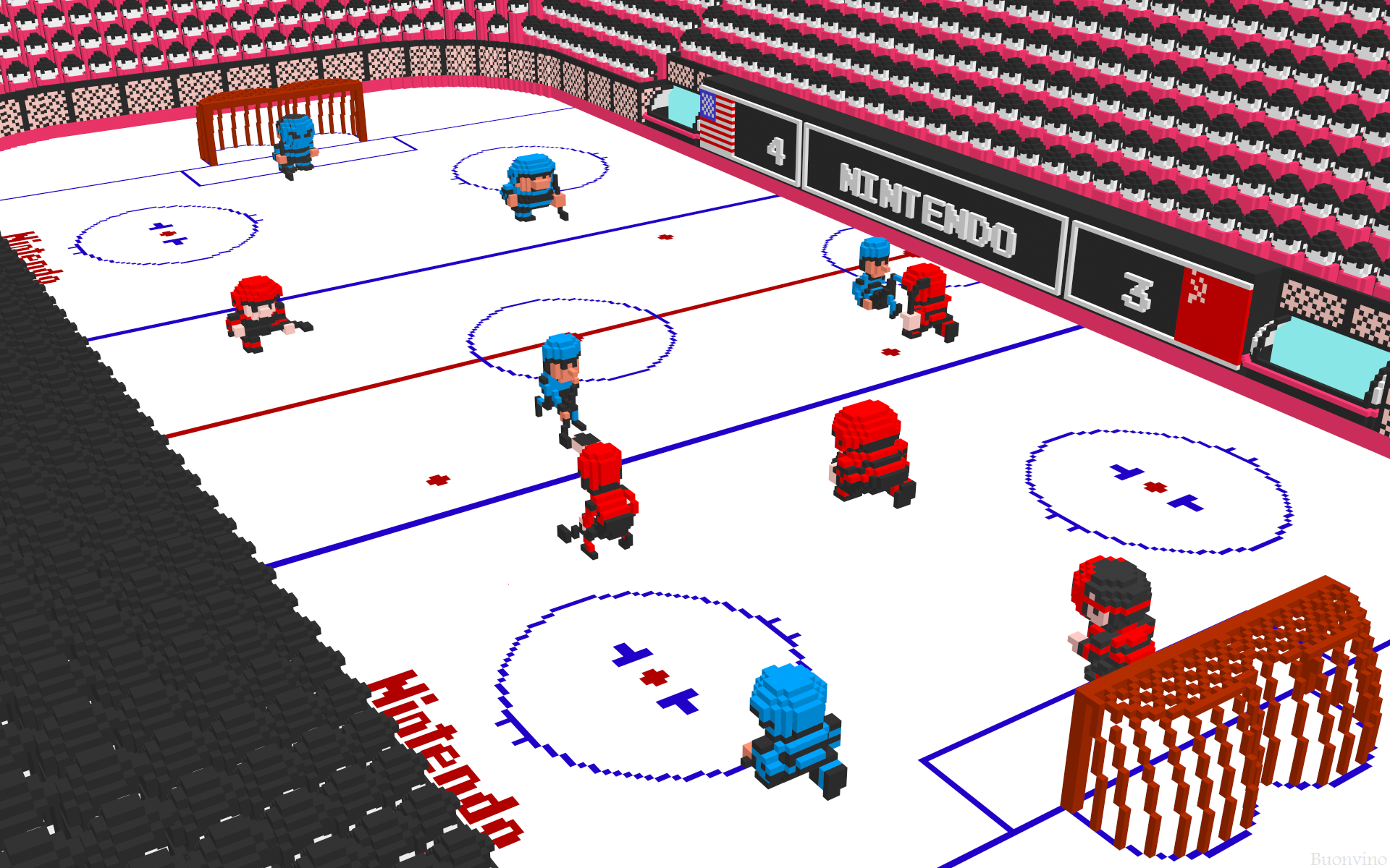 Download Video Game Ice Hockey HD Wallpaper