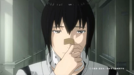 HD desktop wallpaper featuring a character from Knights of Sidonia anime, set against a corridor backdrop.
