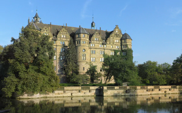 man made Neuenstein Castle HD Desktop Wallpaper | Background Image