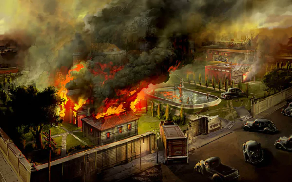 video game Godfather: Five Families HD Desktop Wallpaper | Background Image