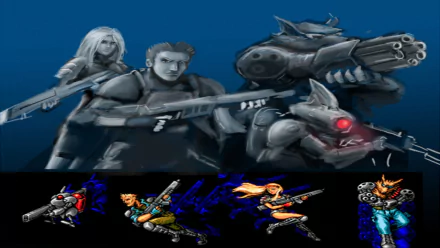 video game Contra: Hard Corps HD Desktop Wallpaper | Background Image