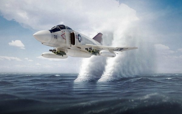 Military McDonnell Douglas F-4 Phantom II HD Wallpaper | Background Image