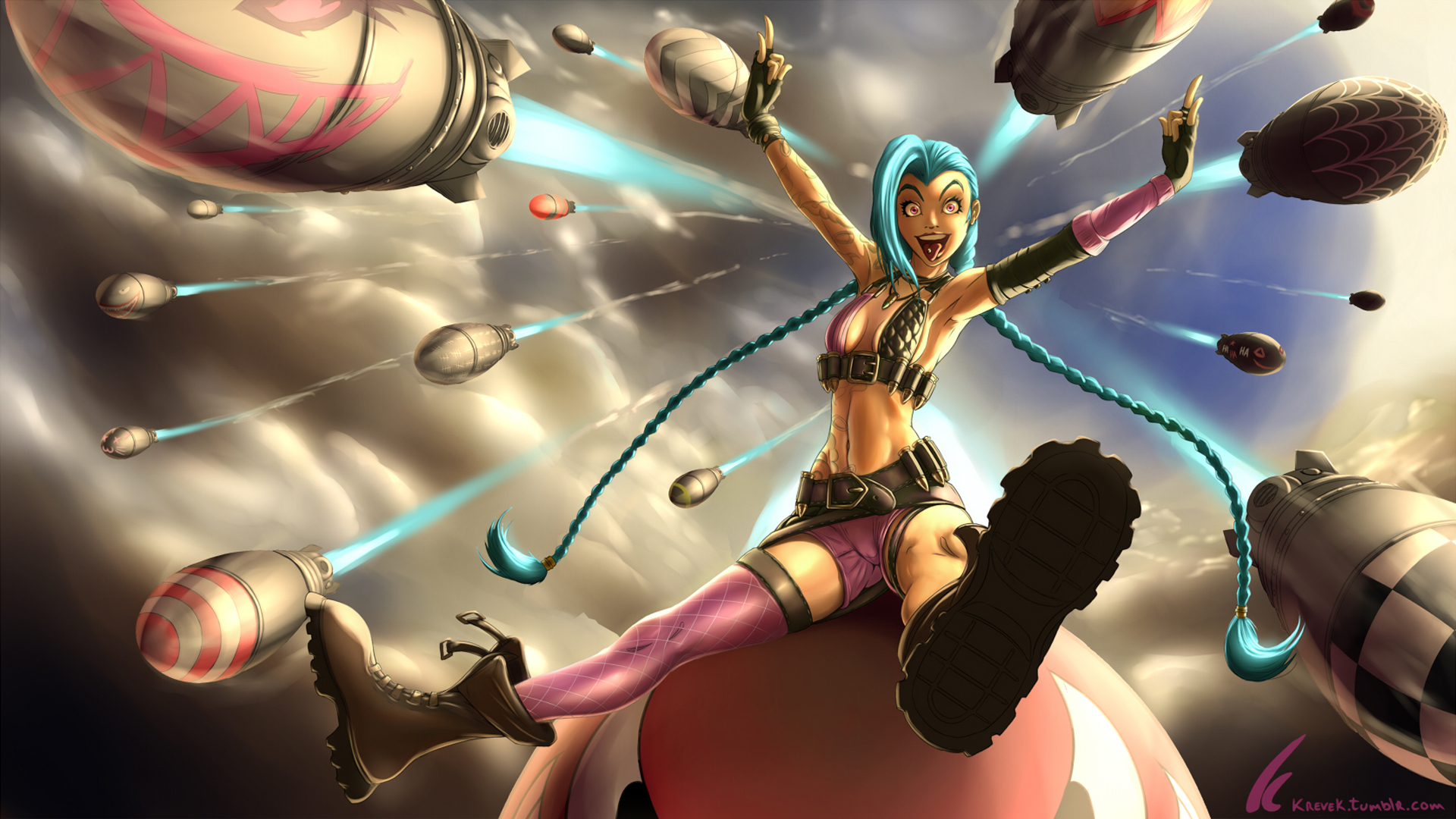 jinx wallpaper hd