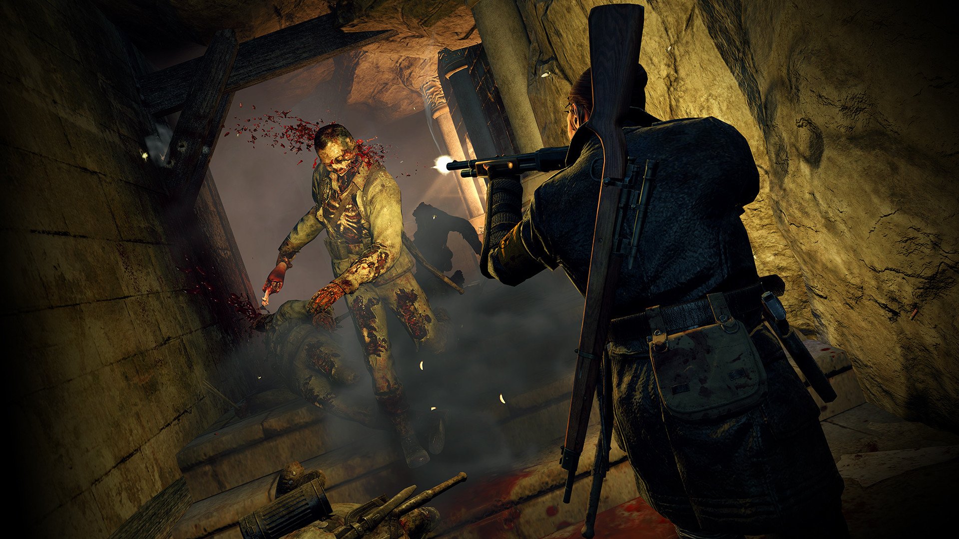 Video Game Sniper Elite: Nazi Zombie Army HD Wallpaper | Background Image