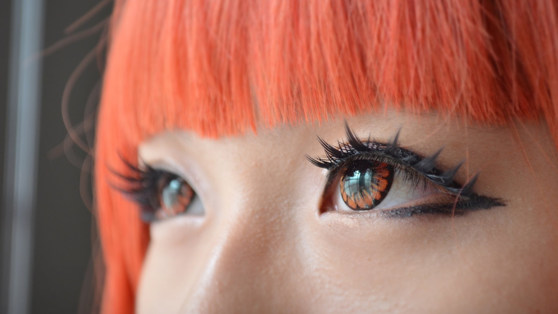 Black And White Eye 4K Wallpaper