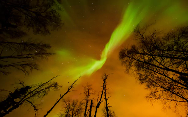nature aurora borealis HD Desktop Wallpaper | Background Image