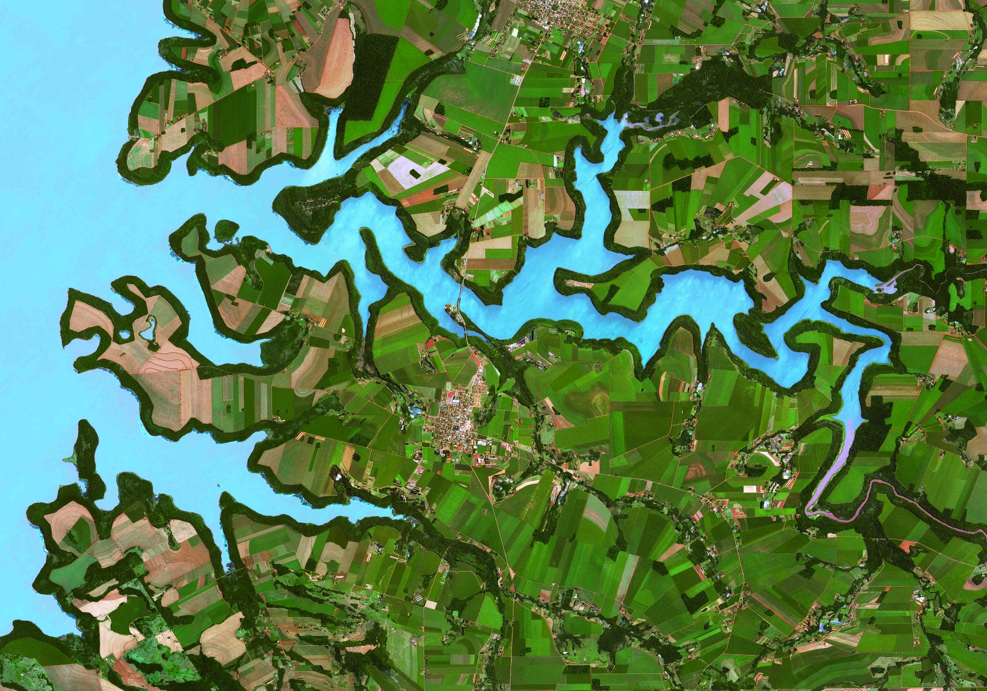 Download Nature Earth From Space 4k Ultra HD Wallpaper